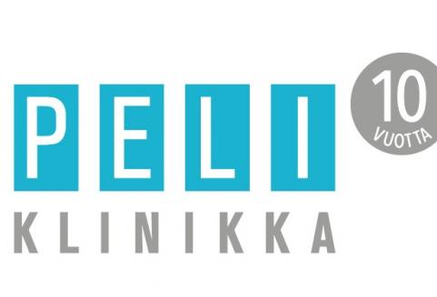 Peliklinikka 10 vuotta tunnus