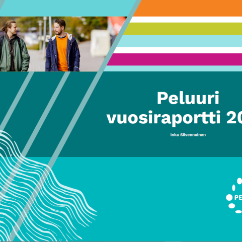 Peluurin vuosiraportti 2022 kansi.